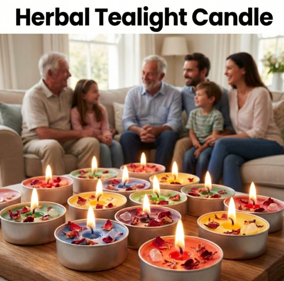 Herbal Tealight Candle