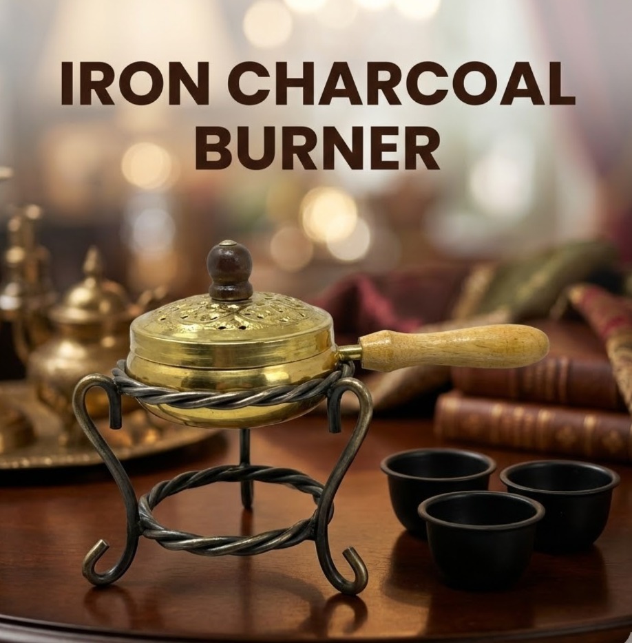 Iron Charcoal Burner