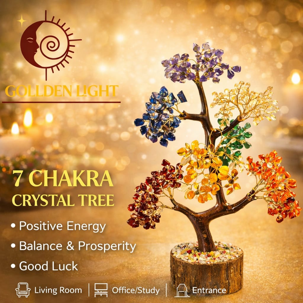 7 Chakra Crystal Tree